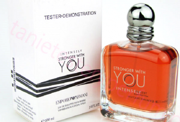 armani stronger with you intensely tester