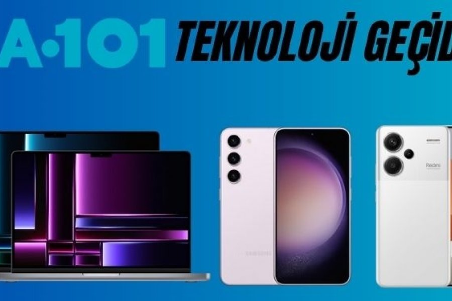 A101’de Amiral Gemisi Çıkarması: MacBook Air M4 ve Galaxy Z Flip 7 Ekstra Kataloğunda!