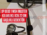 XP DEUS 1 WS4 MASTER KULAKLIKLI X35 22 CM BAŞLIKLI KABLOSUZ DEDEKTÖR