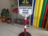 YENİ TİP BARİYER DUBA UZUN BOYLU PARK REKLAM DUBASI