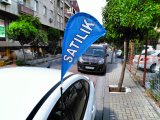 ARAÇ APARATLI SATILIK OTO BAYRAĞI KİRALIK OTO BAYRAĞI