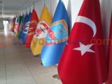 MAKAM BAYRAĞI TÜRK BAYRAKLI MAKAM BAYRAĞI REKLAMLI BAYRAK