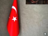 MAKAM ODASI BAYRAĞI TÜRK BAYRAKLI FİRMA REKLAMLI
