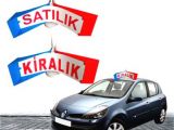 ARAÇ ÜSTÜ DÖNEN SATILIK KİRALIK YAZILI MIKNATISLI RÜZGAR GÜLÜ